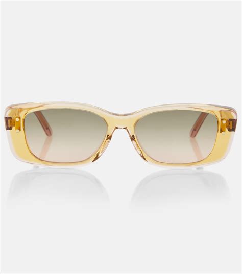 yellow dior sunglasses